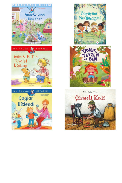 Anaokulunda İlkbahar - Eğlenceli Bilim + 5 Kitap (Set)