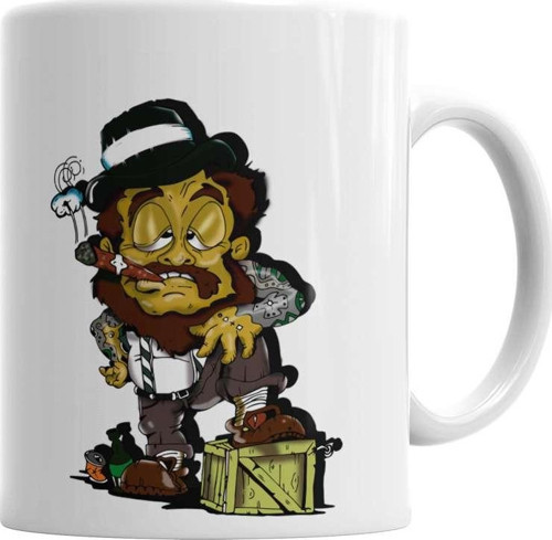Leprechaun Kupa Bardak Porselen