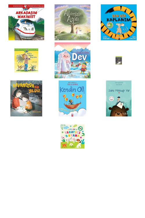 Arkadaşım Makinist + 9 Kitap (Set)