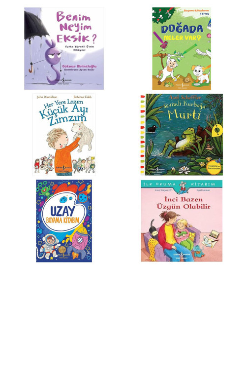 Benim Neyim Eksik?: Yufka Yürekli Ğ’Nin Hikayesi + 5 Kitap (Set)