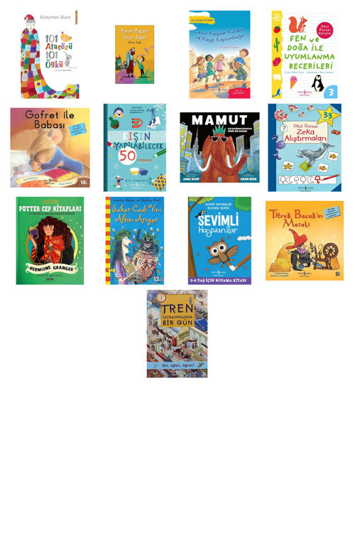 101 Atasözü 101 Öykü + 12 Kitap (Set)