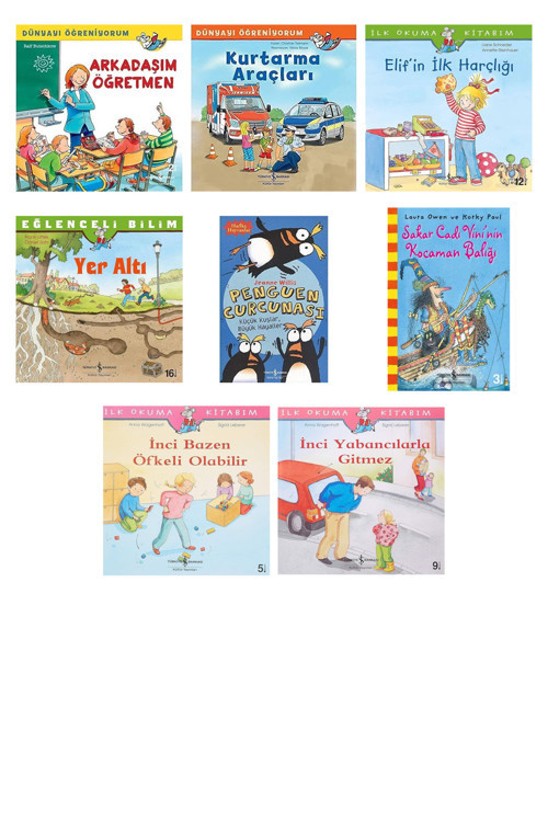 Dünyayı Öğreniyorum - Arkadaşım Öğretmen + 7 Kitap (Set)