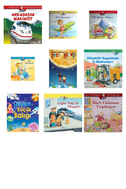 Arkadaşım Makinist + 8 Kitap (Set)