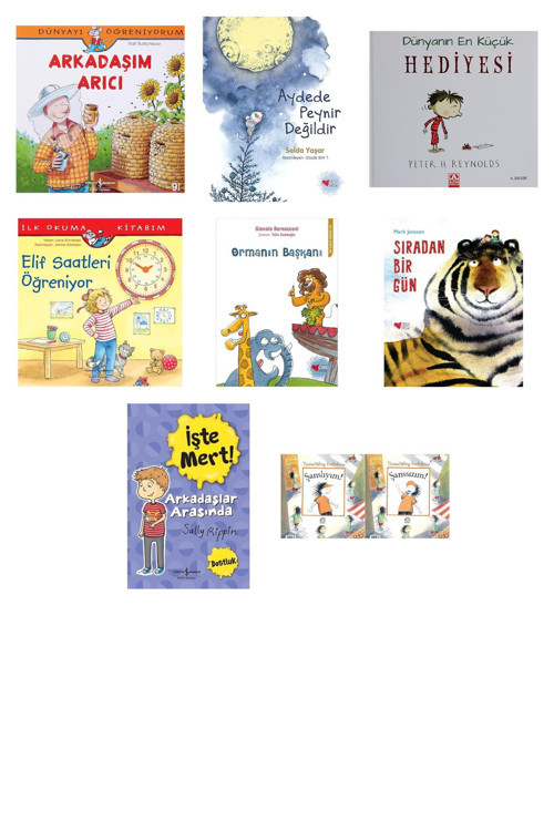 Arkadaşım Arıcı + 7 Kitap (Set)