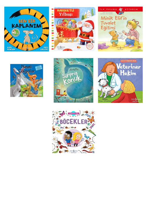 Ben Bir Kaplanım + 6 Kitap (Set)