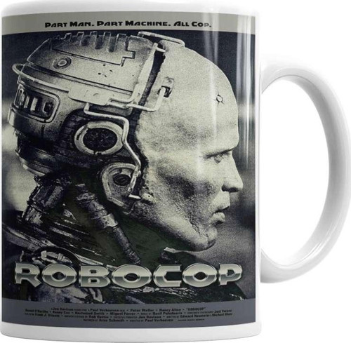 Robocop 03 Kupa Bardak Porselen