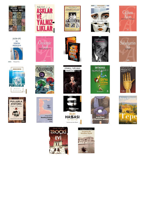 Aslında Herkes Haklı + 21 Kitap Daha (Set)