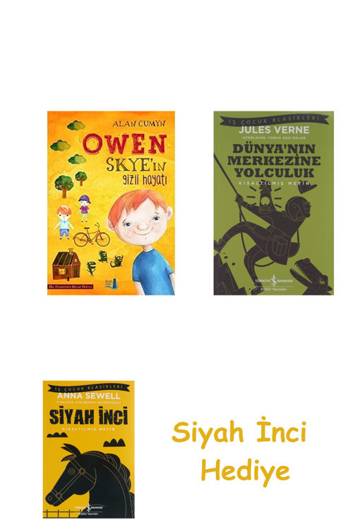 Owen Skye'İn Gizli Hayatı + Dünyanın Merkezine Yolculuk + Siyah İnci Hediye