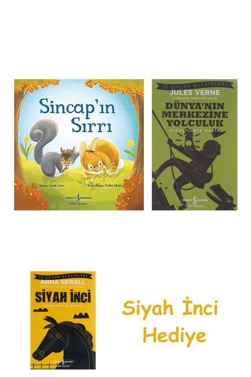 Sincap’In Sırrı + Dünyanın Merkezine Yolculuk + Siyah İnci Hediye