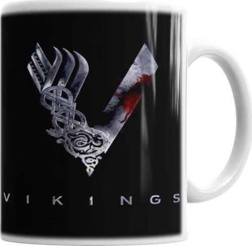 Vikings 02 Kupa Bardak Porselen