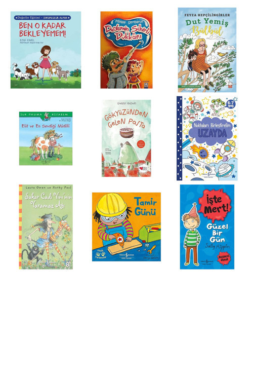 Ben O Kadar Bekleyemem! - Değerler Eğitimi-Sorumluluk Almak + 8 Kitap (Set)
