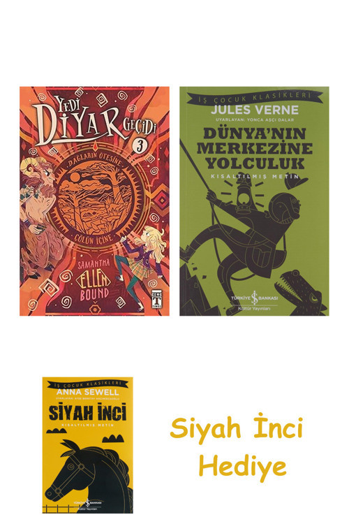 Yedi Diyar Geçidi 3 + Dünyanın Merkezine Yolculuk + Siyah İnci Hediye