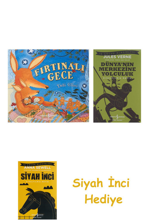 Fırtınalı Gece + Dünyanın Merkezine Yolculuk + Siyah İnci Hediye