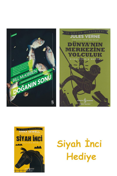 Doğanın Sonu + Dünyanın Merkezine Yolculuk + Siyah İnci Hediye