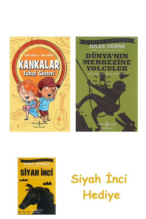 Kankalar - Tuhaf Gösteri + Dünyanın Merkezine Yolculuk + Siyah İnci Hediye
