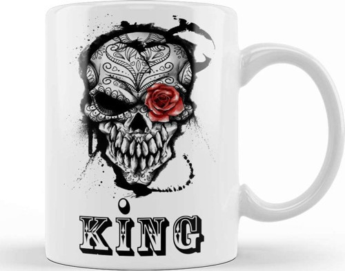 King Queen Kupa Bardak Porselen