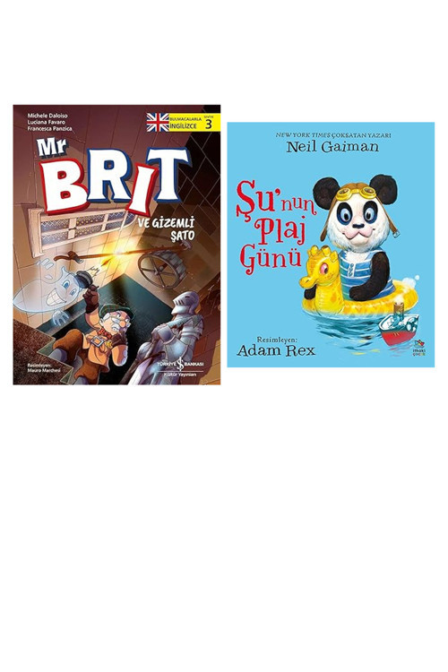 Mr Brit Ve Gizemli Şato – Bulmacalarla İngilizce 3... +1 Çocuk Kitabı