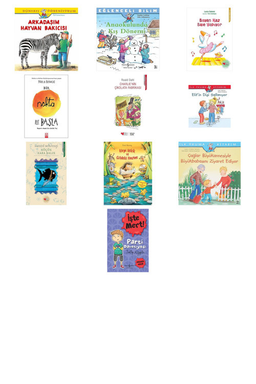 Arkadaşım Hayvan Bakıcısı + 9 Kitap (Set)