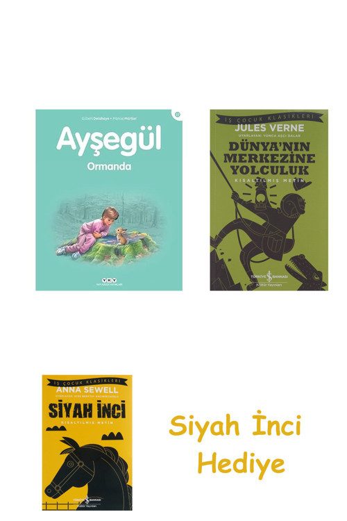 Ayşegül - Ormanda + Dünyanın Merkezine Yolculuk + Siyah İnci Hediye