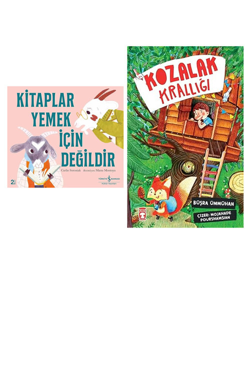 Kitaplar Yemek İçin Değildir... +1 Çocuk Kitabı