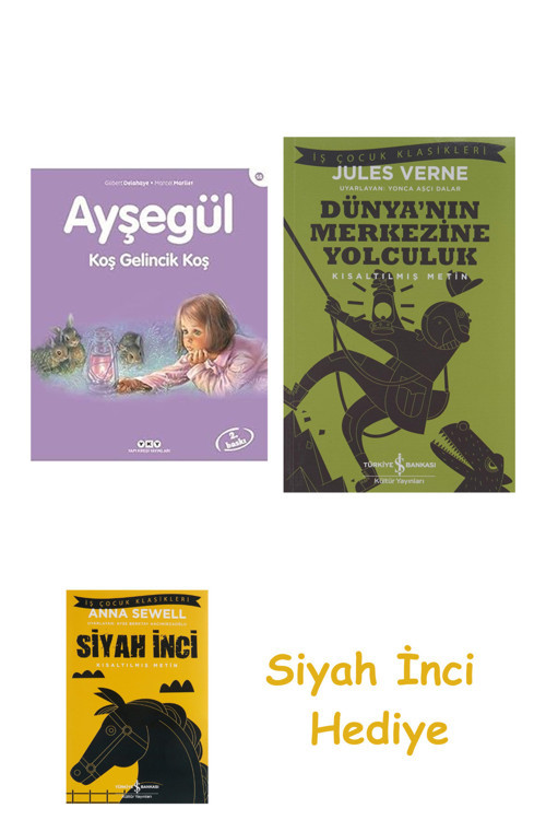Ayşegül - Koş Gelincik Koş + Dünyanın Merkezine Yolculuk + Siyah İnci Hediye