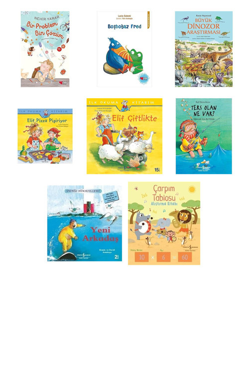 Bir Problem Bin Çözüm + 7 Kitap (Set)