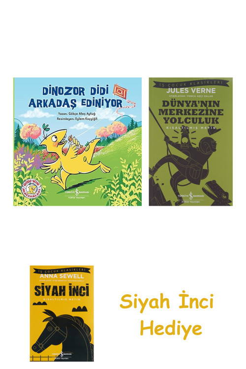 Dinozor Didi Arkadaş Ediniyor + Dünyanın Merkezine Yolculuk + Siyah İnci Hediye