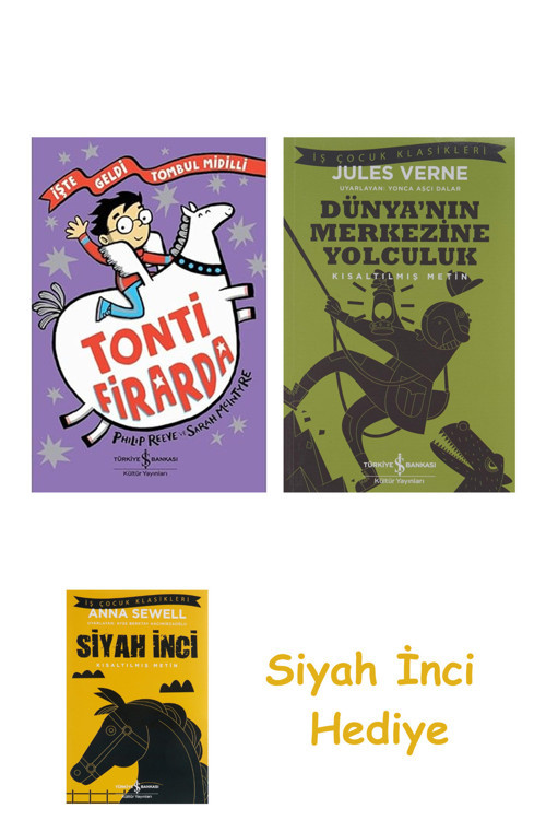 Tonti Firarda - İşte Geldi Tombul Midilli + Dünyanın Merkezine Yolculuk + Siyah İnci Hediye