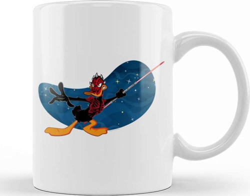 Daffy Maul Kupa Bardak Porselen
