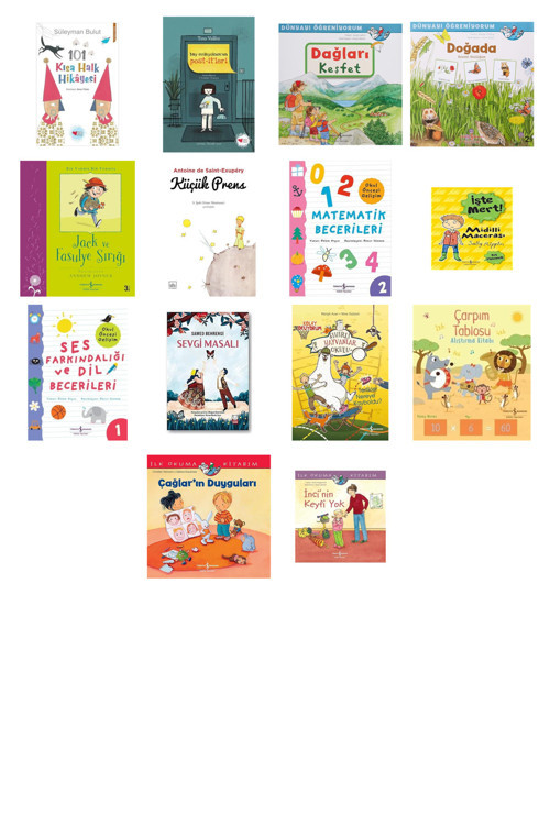 101 Kısa Halk Hikayesi + 13 Kitap (Set)