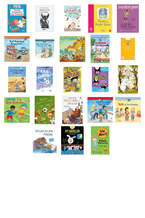 Arkadaşım Çağlar - Yazmayı Kolaylaştırıcı Çizgi Çalışmaları + 22 Kitap (Set)