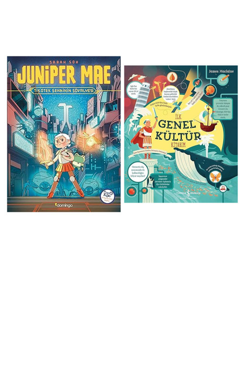 Juniper Mae - Tikotek Şehrinin Şövalyesi... +1 Çocuk Kitabı