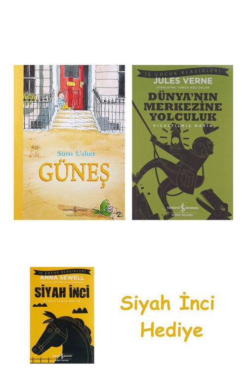 Güneş + Dünyanın Merkezine Yolculuk + Siyah İnci Hediye