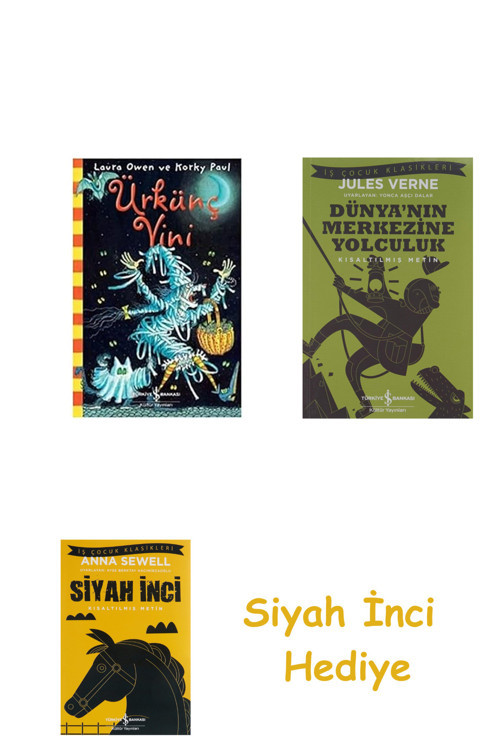 Ürkünç Vini + Dünyanın Merkezine Yolculuk + Siyah İnci Hediye