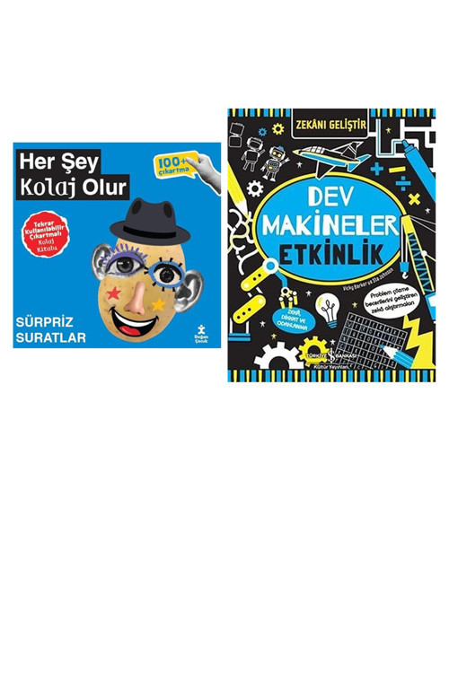 Her Şey Kolaj Olur: Sürpriz Suratlar... +1 Çocuk Kitabı
