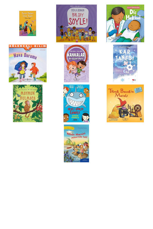 Benim Babam Ömür Adam + 9 Kitap (Set)