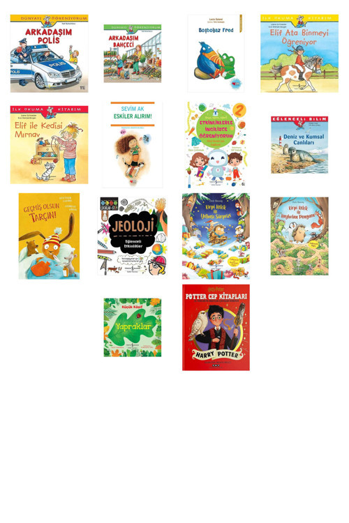 Arkadaşım Polis + 13 Kitap (Set)