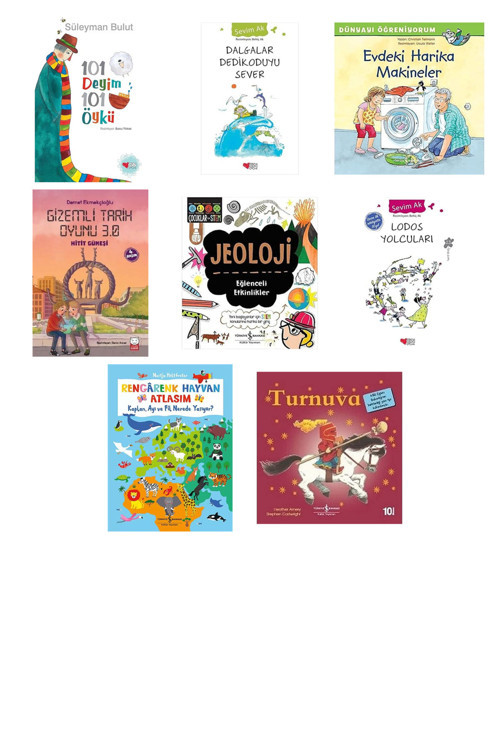 101 Deyim 101 Öykü + 7 Kitap (Set)