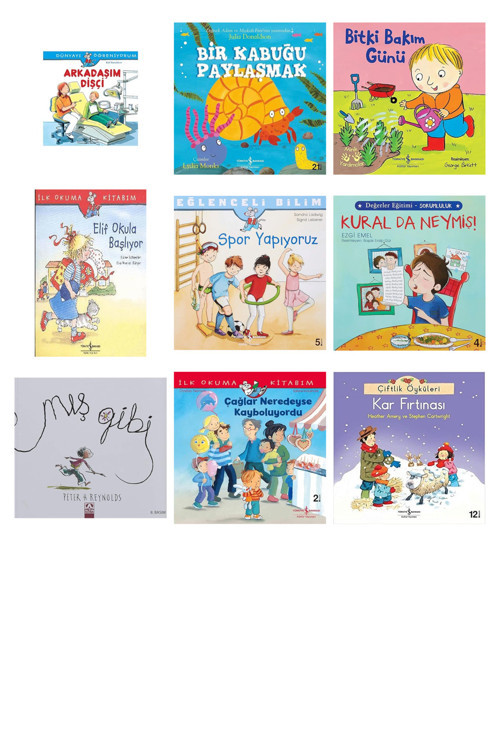 Arkadaşım Dişçi: Dünyayı Öğreniyorum + 8 Kitap (Set)