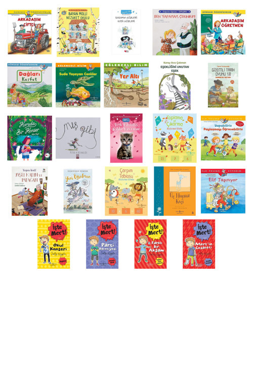 Arkadaşım Çiftçi + 23 Kitap (Set)