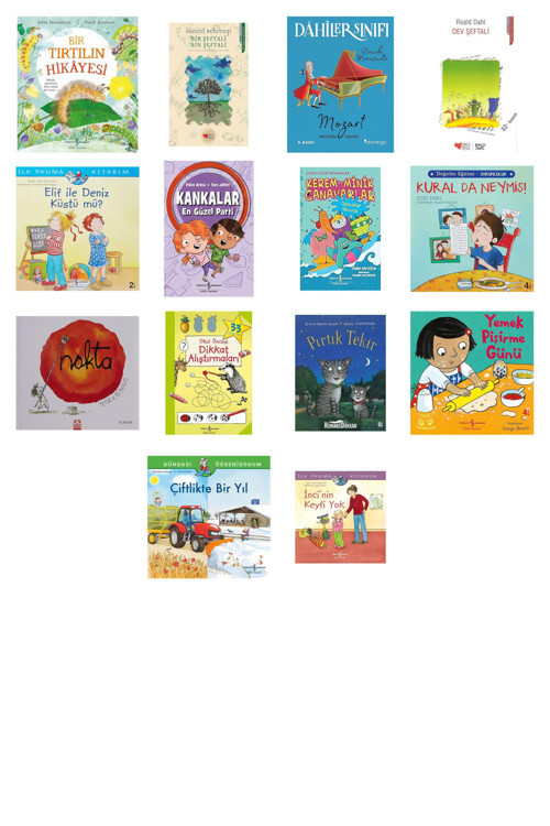 Bir Tırtılın Hikayesi + 13 Kitap (Set)