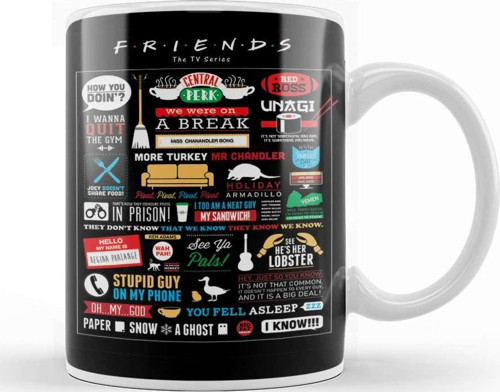 Friends 03 Kupa Bardak Porselen
