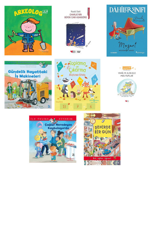 Arkeolog Ne Yapar? + 7 Kitap (Set)