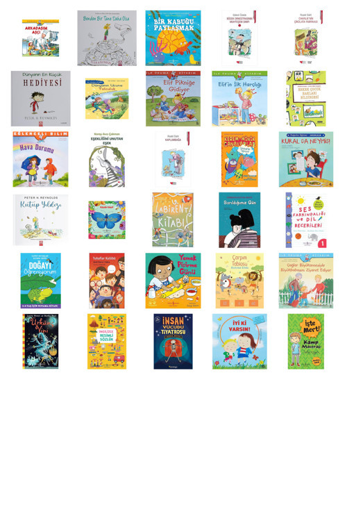 Arkadaşım Aşçı: Dünyayı Öğreniyorum + 29 Kitap (Set)