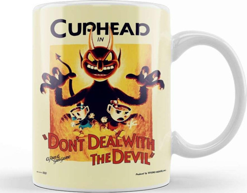 Cuphead 02 Kupa Bardak Porselen
