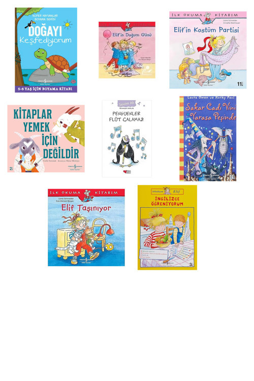 Doğayı Keşfediyorum - Süper Hayvanlar Boyama Serisi + 7 Kitap (Set)