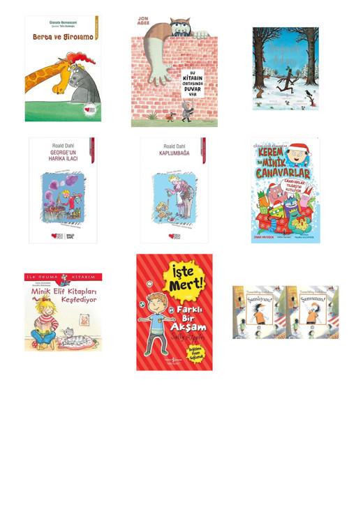 Berta Ve Girolamo + 8 Kitap (Set)