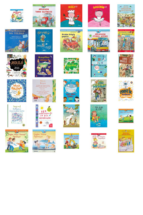 Arkadaşım Dişçi: Dünyayı Öğreniyorum + 29 Kitap (Set)