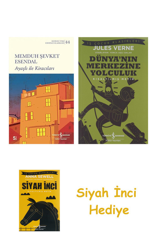 Ayaşlı İle Kiracıları + Dünyanın Merkezine Yolculuk + Siyah İnci Hediye