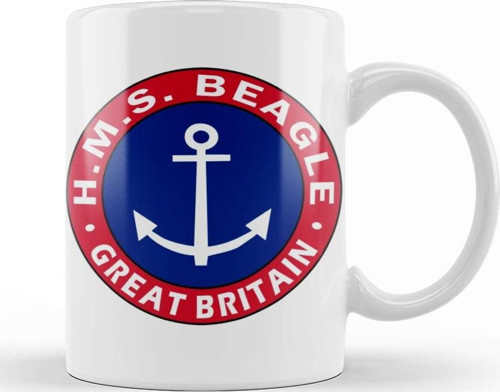 Hms Beagle Kupa Bardak Porselen